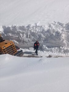 برف در شهرکرد