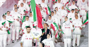 ورزشکاران المپیاد اسیایی